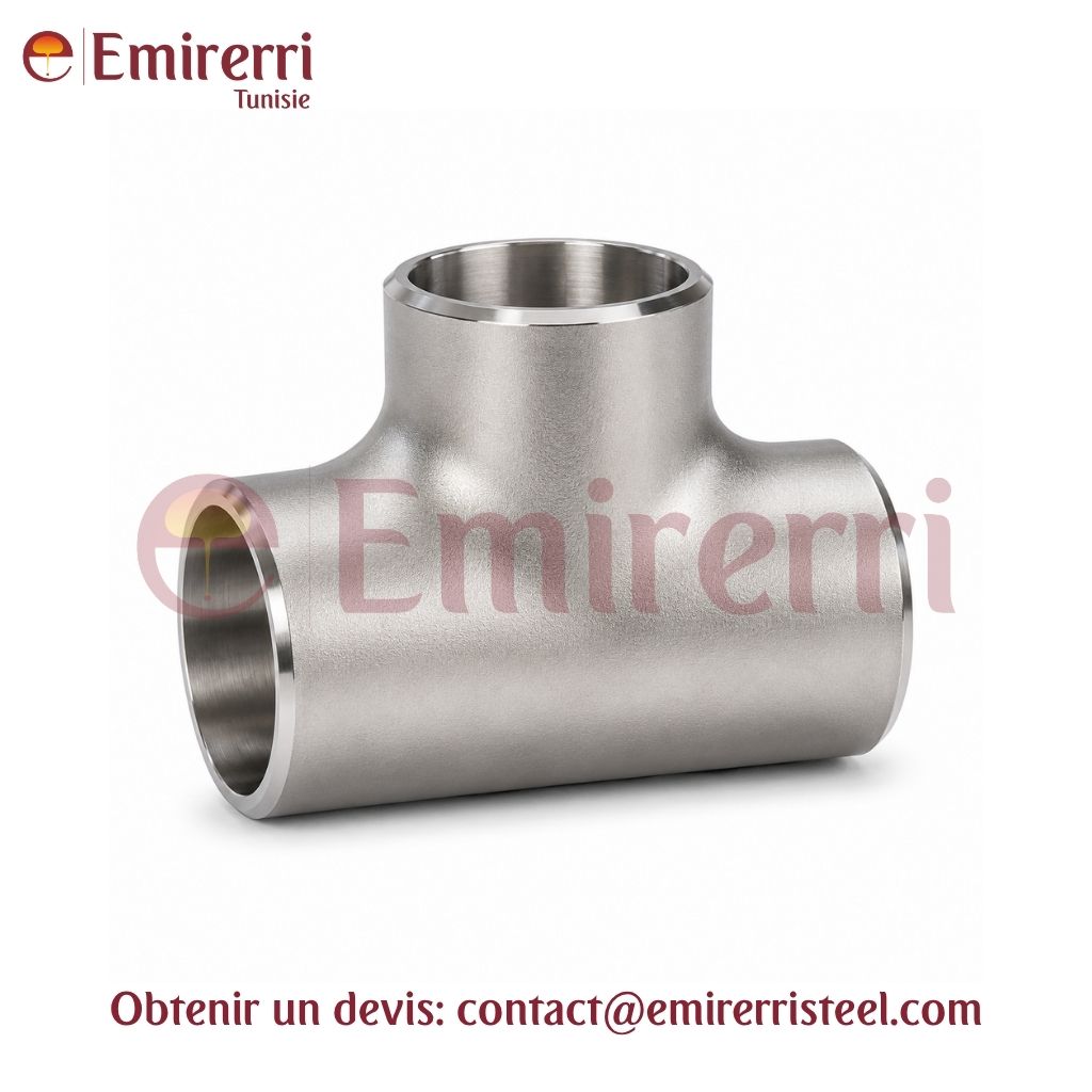 Tee égal en acier inoxydable